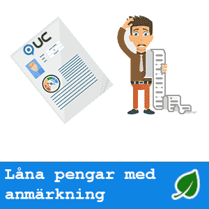 Låna pengar med betalningsanmärkning