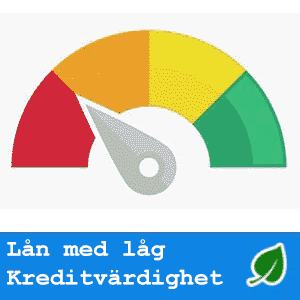 Låna pengar med låg kreditvärdighet och betalningsanmärkning